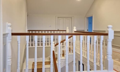 Custom attic staircase installation in Ireland