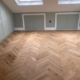 Attic flooring upgrade with semi-solid timber